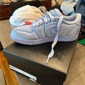 Brand new with box-Baby Blue Nike Air Jordan 1
Women’s 9